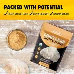 Certificate of Organic Certification for Lion's Mane powder (USDA Organic)