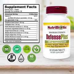 Vegan and gluten-free supplement label