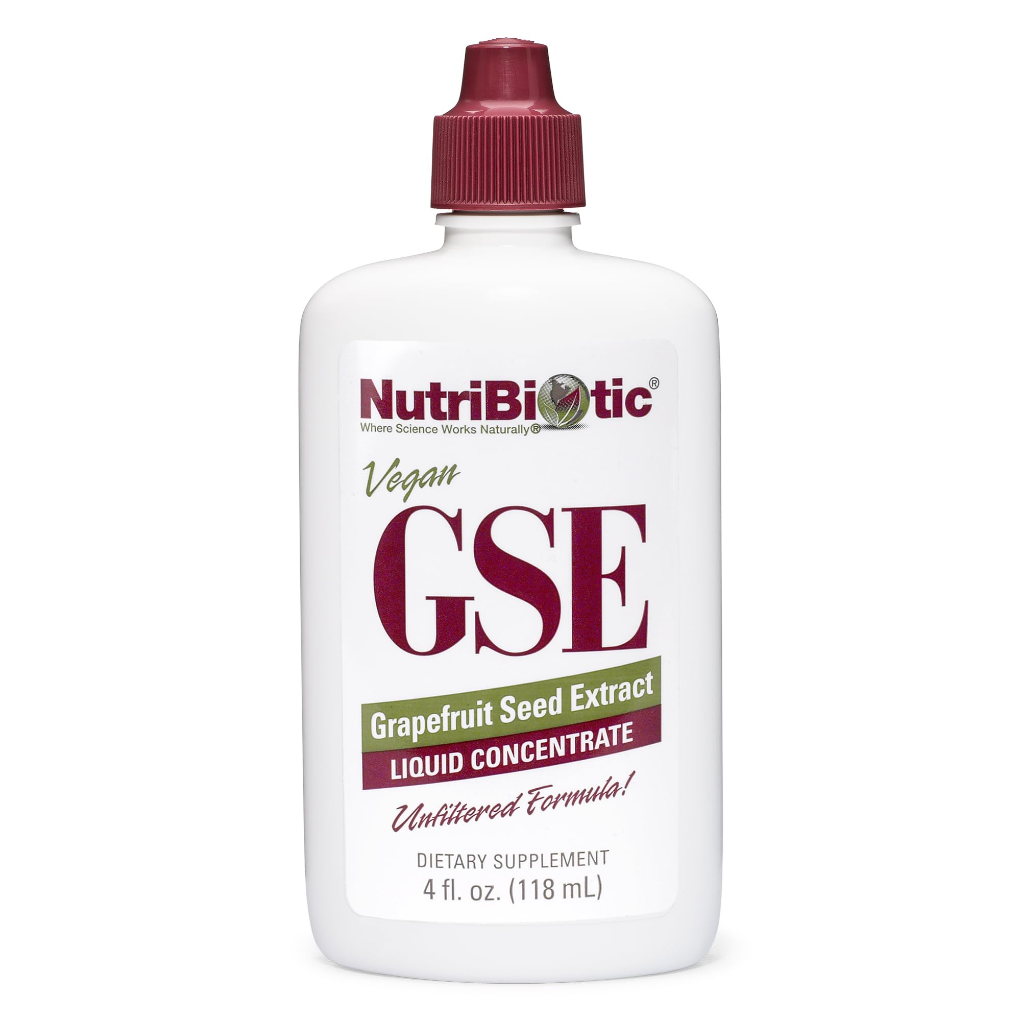 NutriBiotic GSE 4 Oz Liquid bottle front label