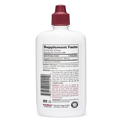 NutriBiotic GSE 4 Oz Liquid bottle side view