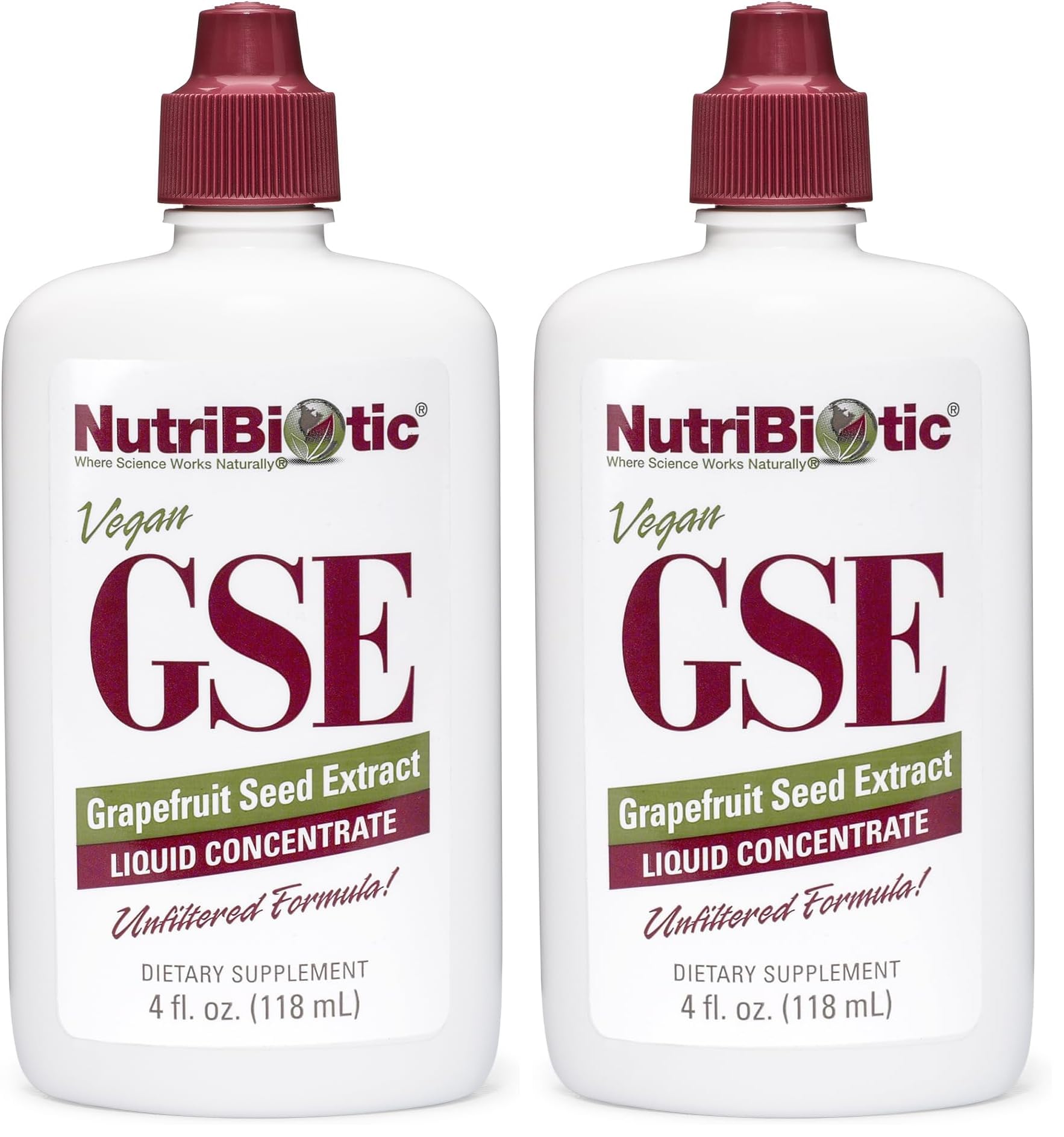 NutriBiotic GSE 4 Oz liquid bottle