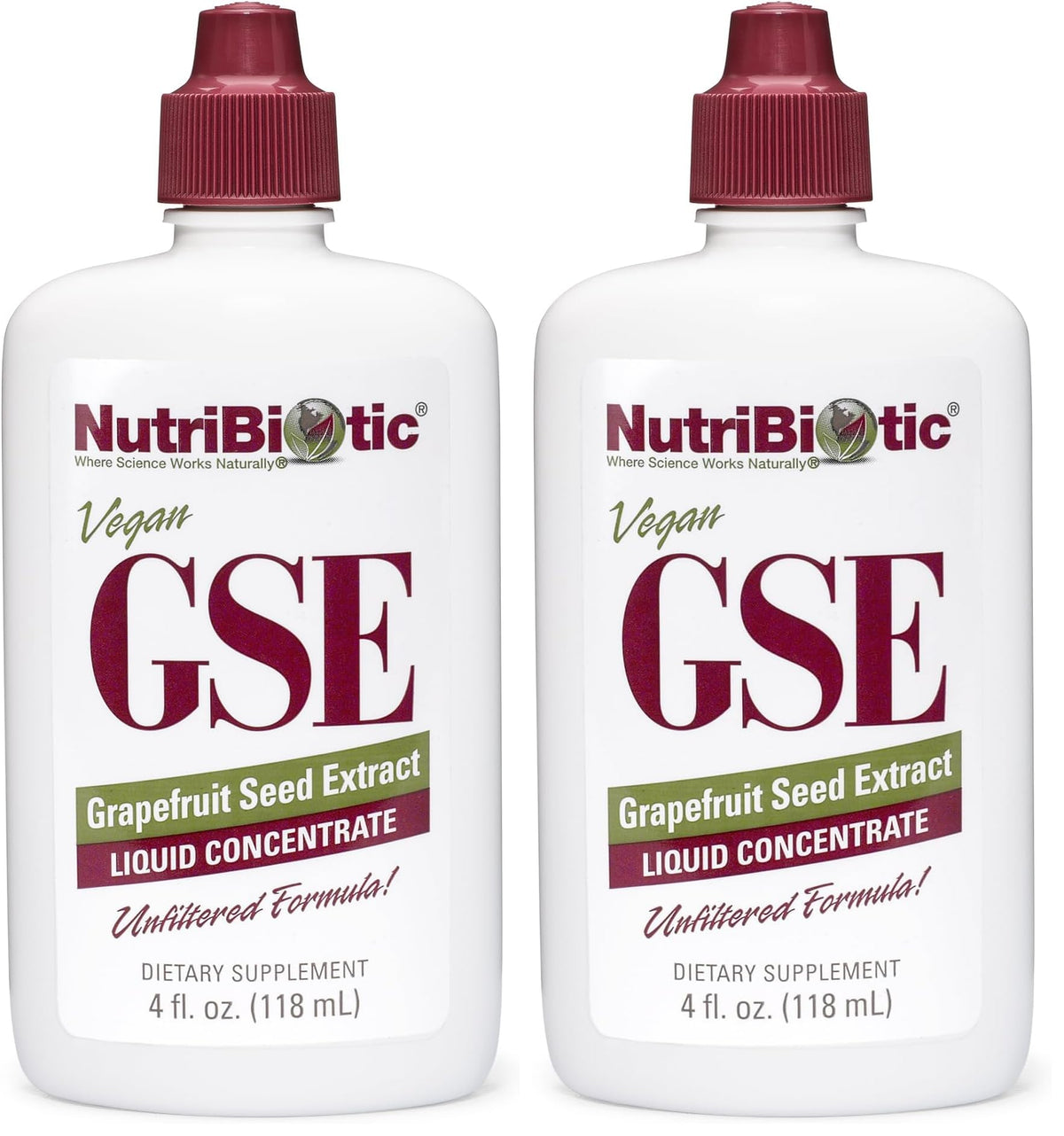 NutriBiotic GSE 4 Oz liquid bottle