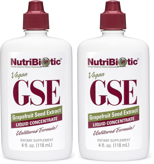 NutriBiotic GSE 4 Oz liquid bottle