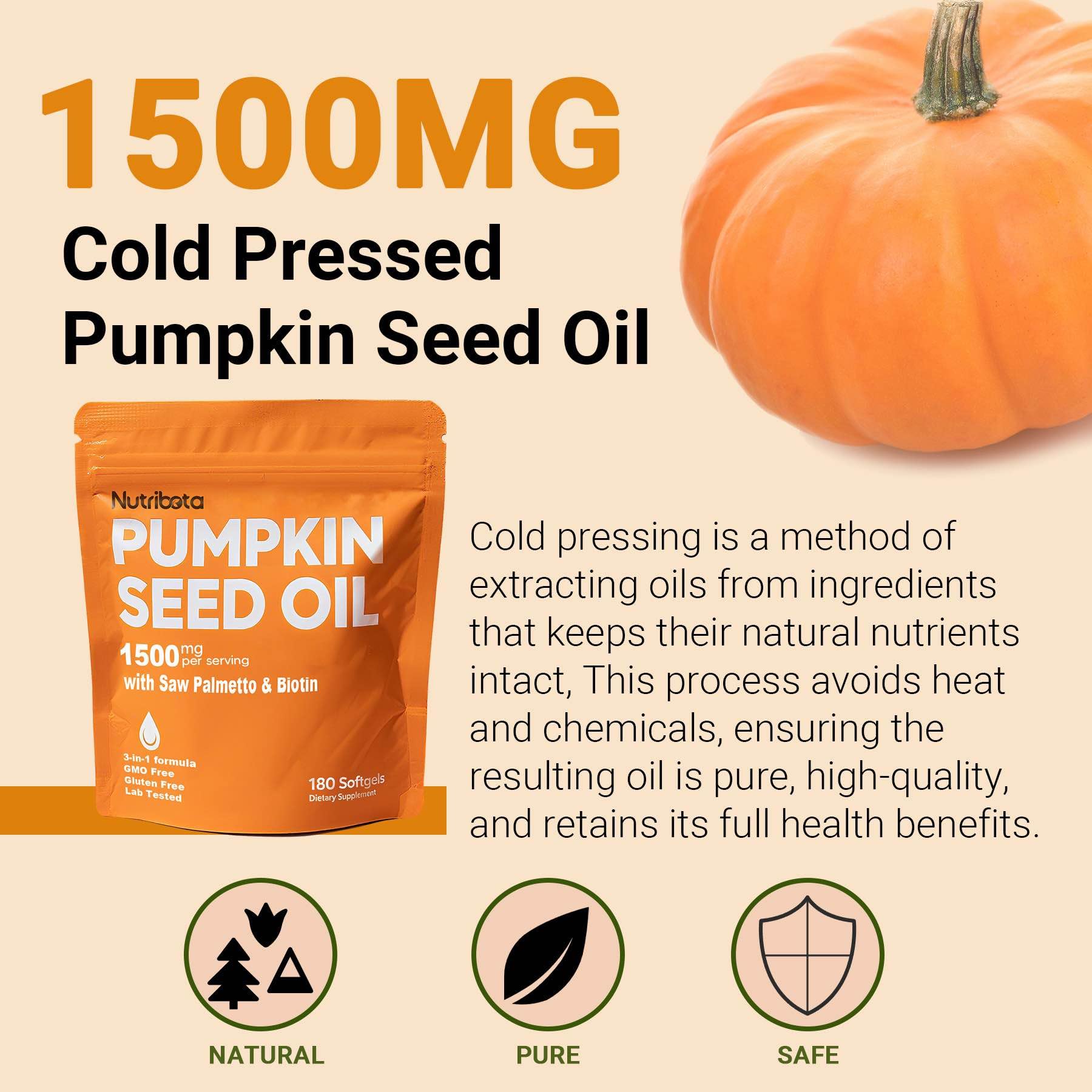 cGMP-certified manufacturing facility for Nutribota Pumpkin Seed Oil