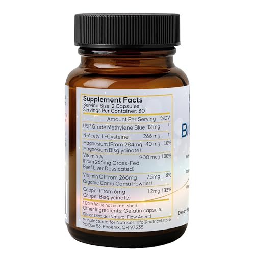 Close-up of Nutricel bottle label