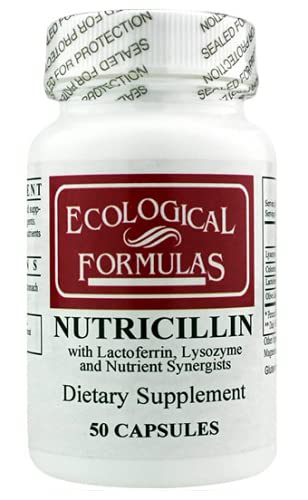 Nutricillin 50 caps bottle - Ecological Formulas