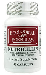 Nutricillin 50 caps bottle - Ecological Formulas