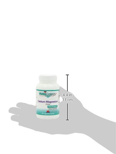 Nutrition facts and ingredients panel on Nutricology bottle