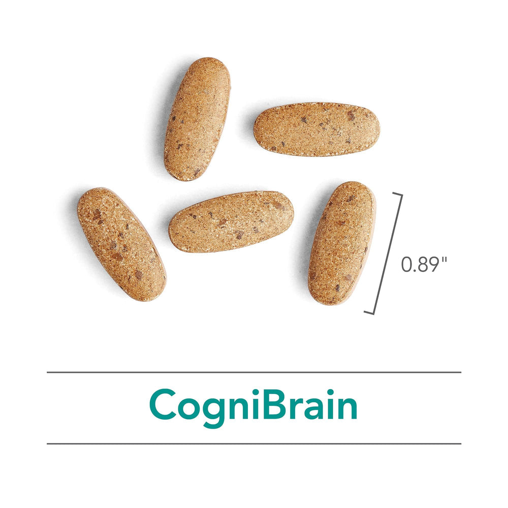 90 count vegetarian capsule bottle of Nutricology Cognibrain