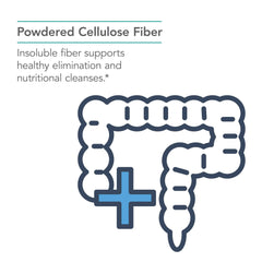 Scoop of insoluble fiber powder