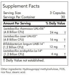 Gastro Flora label showing product details