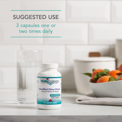 Close-up of Modified Citrus Pectin capsules