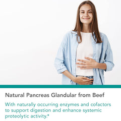 Close-up of freeze-dried pork pancreas tissue used in the supplement