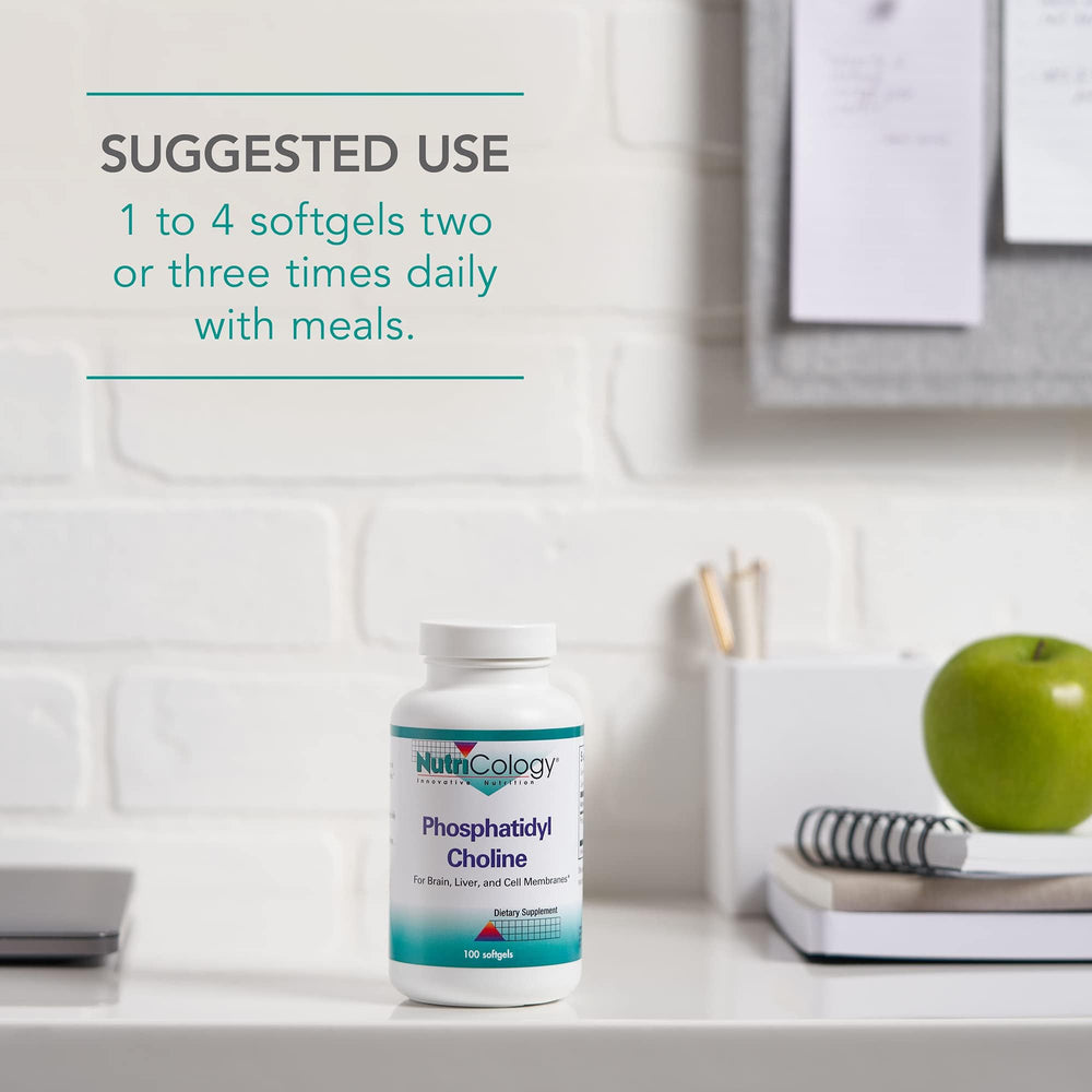 Liver function support branding on Nutricology phosphatidylcholine product