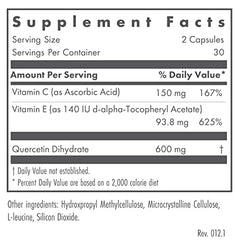 Quercetin 300 capsules - close-up