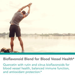 Quercetin and bioflavonoids in vegetarian capsules