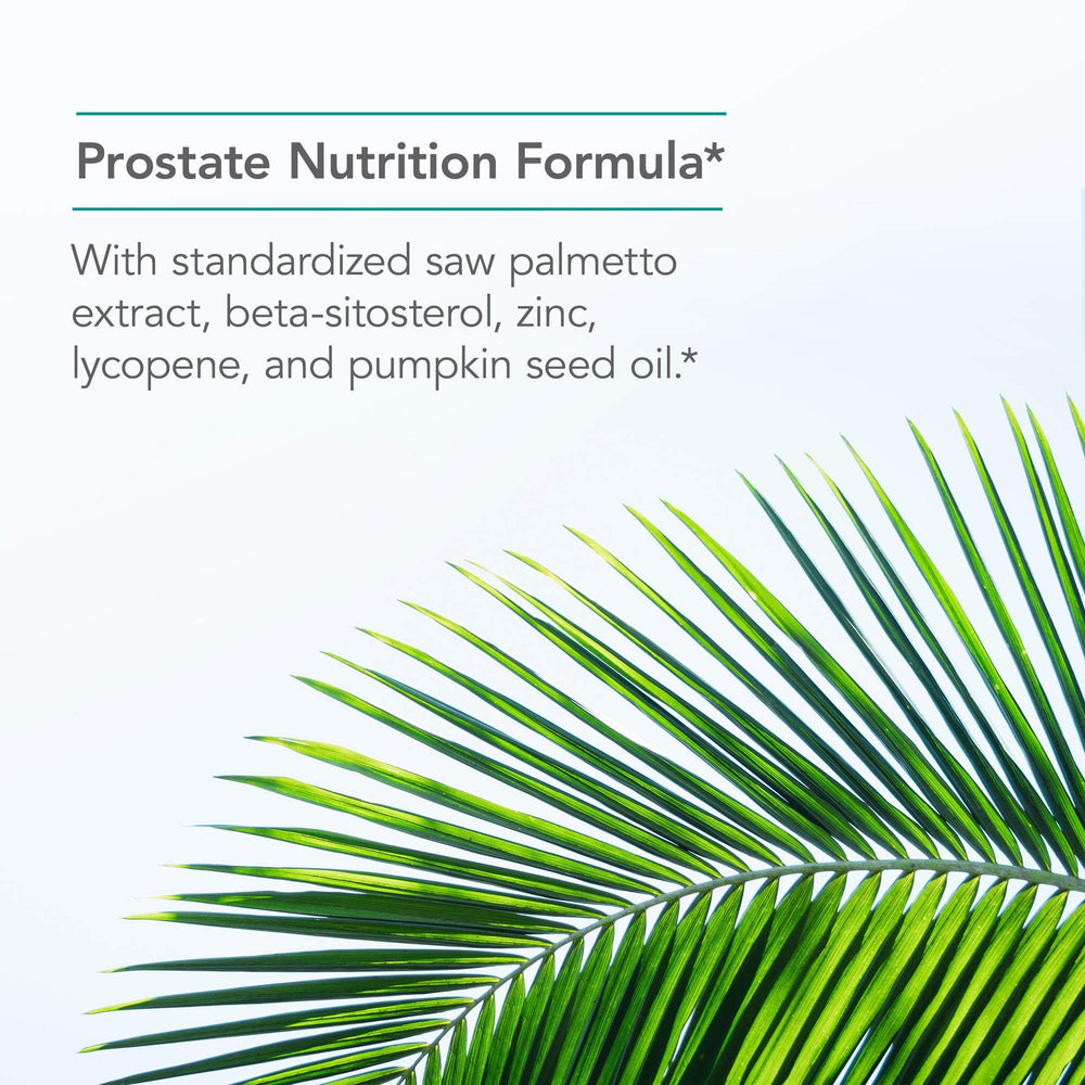 Nutritional label from Nutricology Saw Palmetto Complex Softgels
