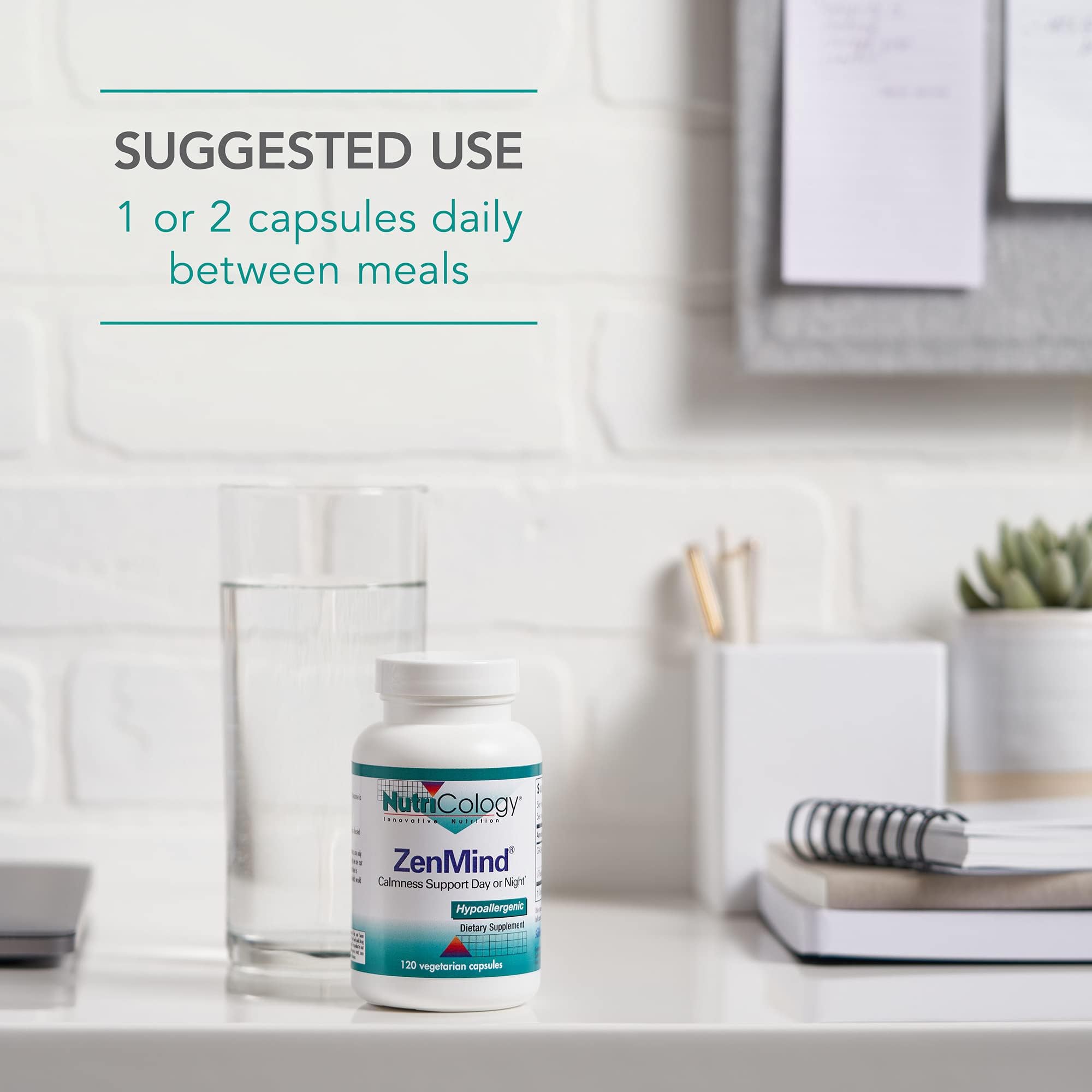 Pile of ZenMind capsules showing vegetarian capsule form