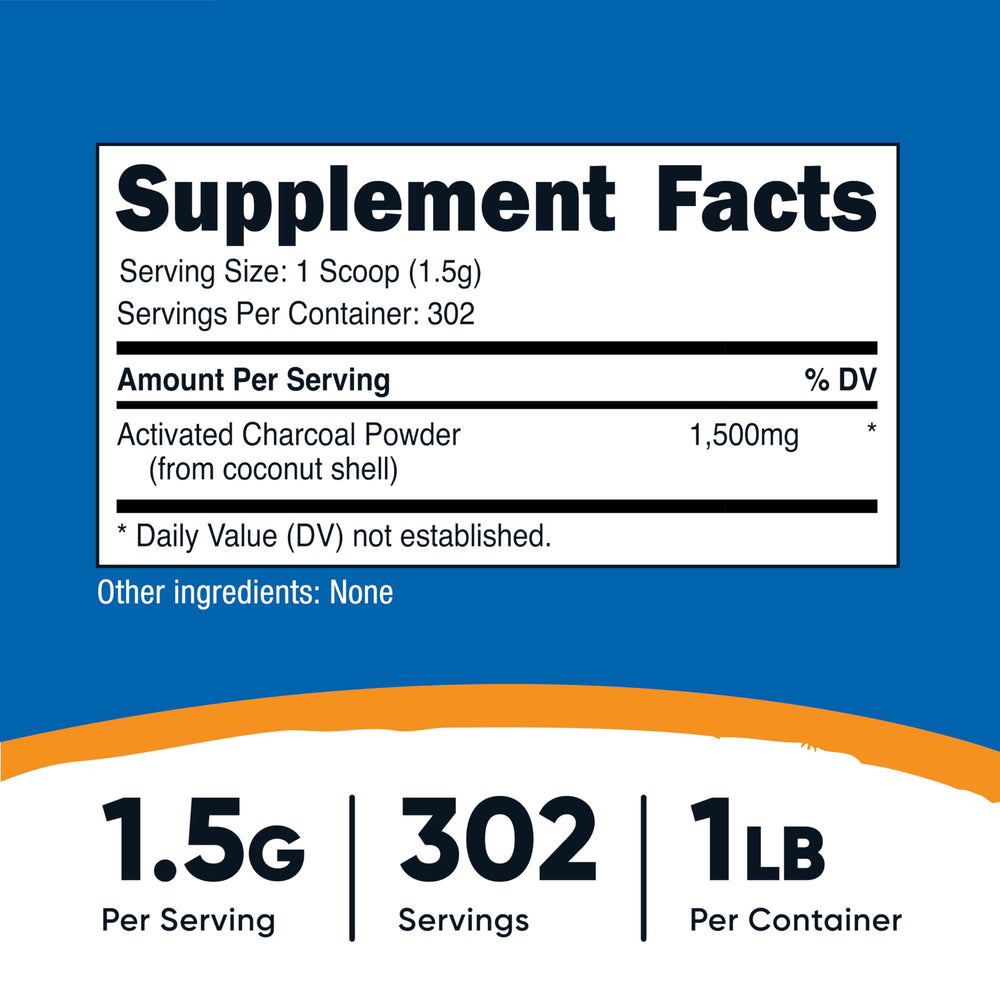 Back label showing ingredients and certifications