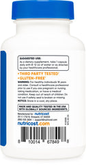 Front view of Nutricost Vitamin B12 bottle