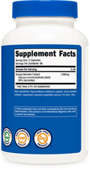 Two Nutricost Bacopa Monnieri bottles indicating pack of 2