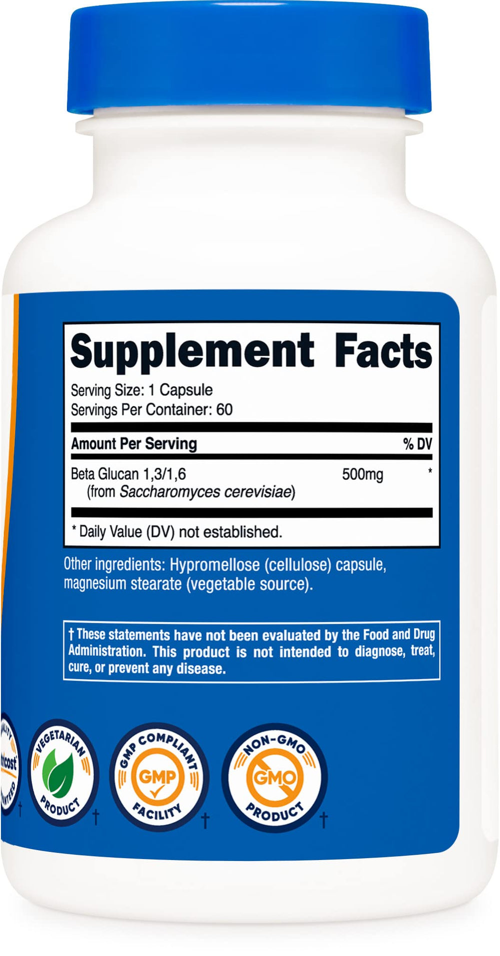 Graphic illustrating 1,3/1,6 D-Glucan beta glucan