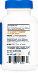 Label highlighting gluten free and non-GMO ingredients