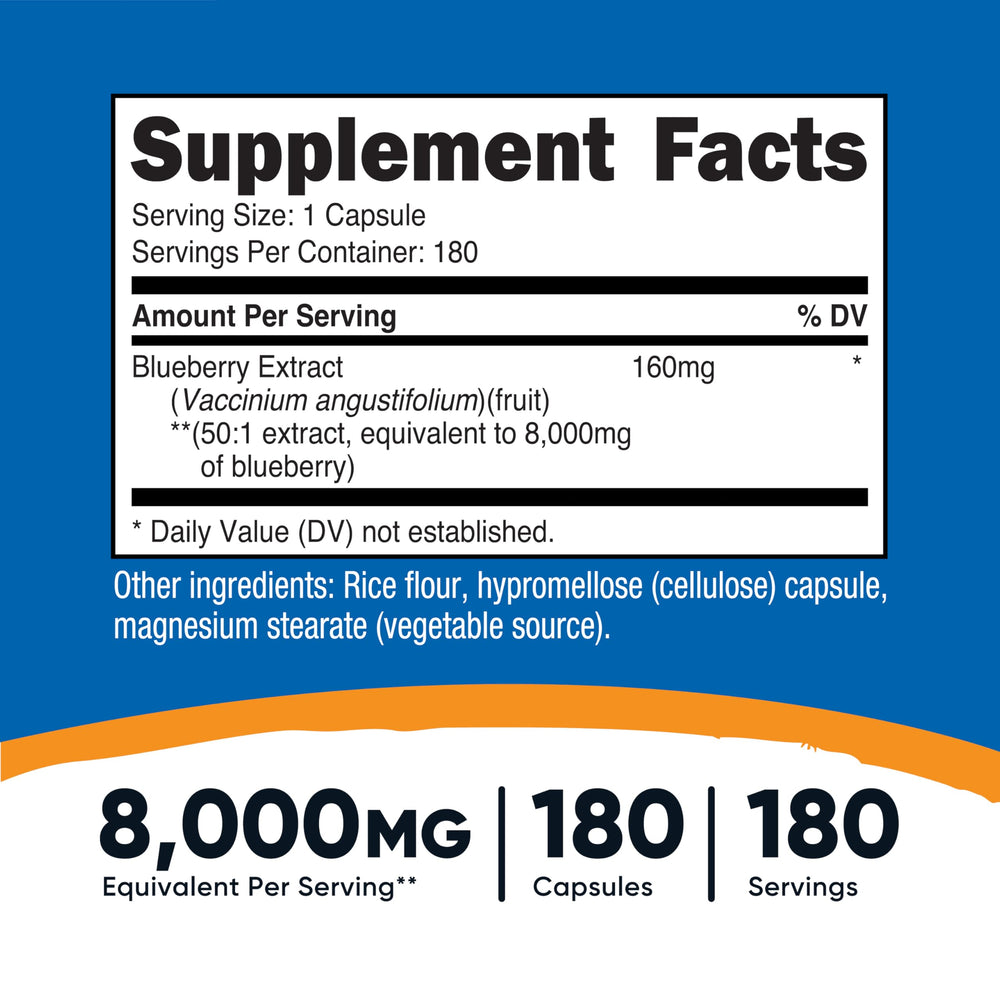 180 vegetarian capsules shown beside Nutricost bottle