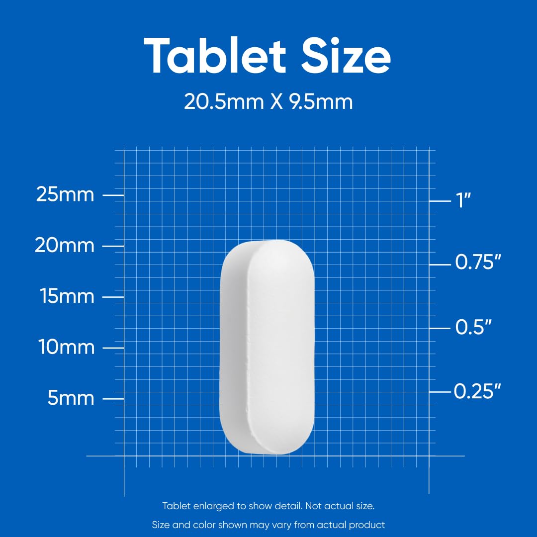 Recommended two tablets per serving