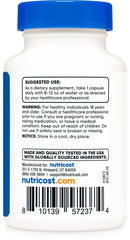 Easy-to-swallow Nutricost capsule packaging