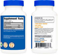Nutricost CDP Choline bottle front with label