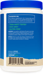 Close-up view of pure chaga powder