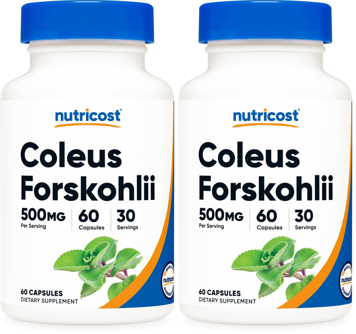 Nutricost Coleus Forskohlii bottle and label