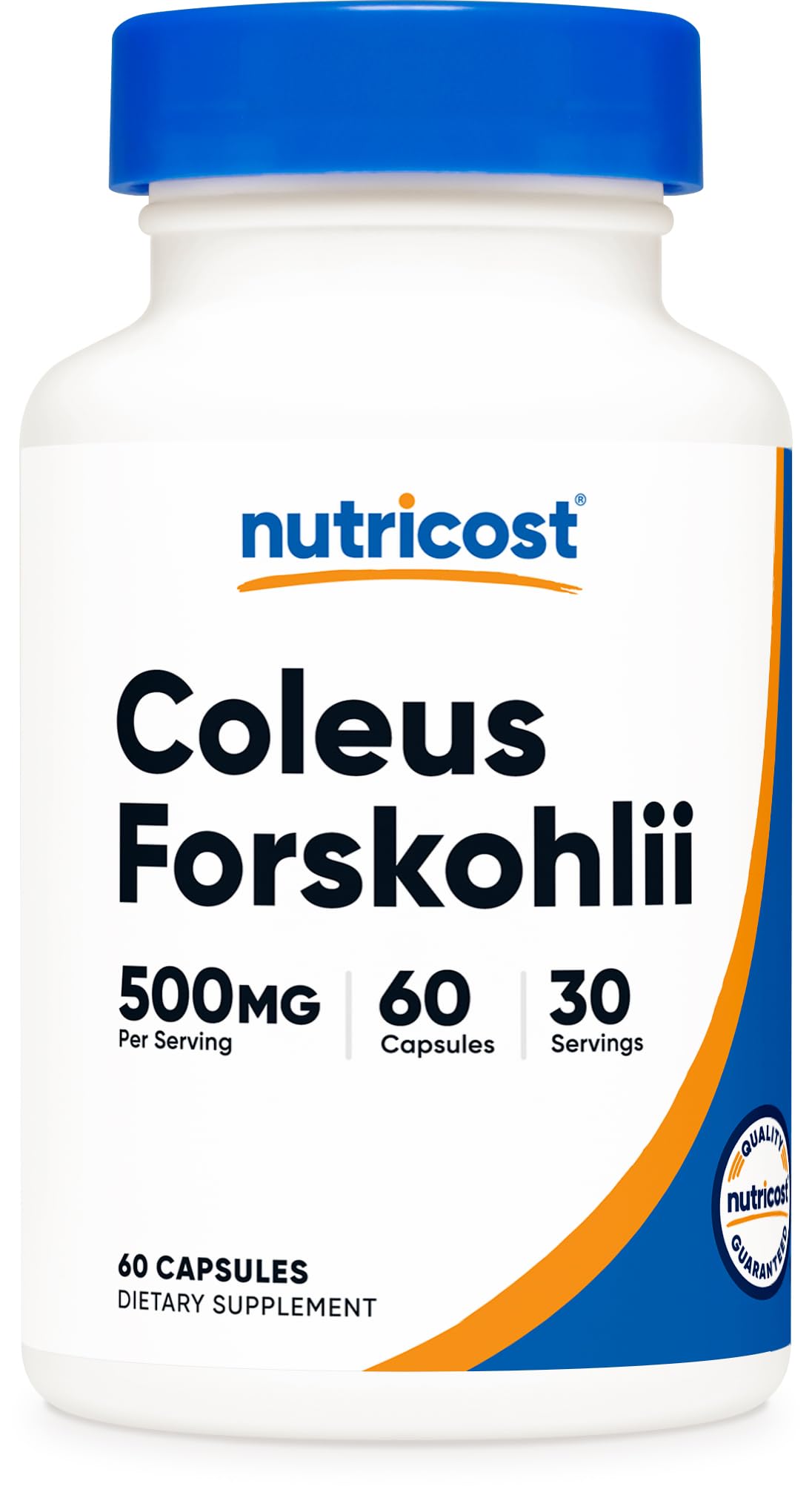 Nutricost Coleus Forskohlii 500mg bottle