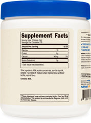 Nutricost Colostrum Powder in a shake glass conveys versatile use