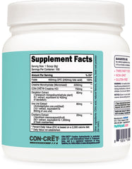 Strawberry Lemonade flavored creatine powder in serving scoop