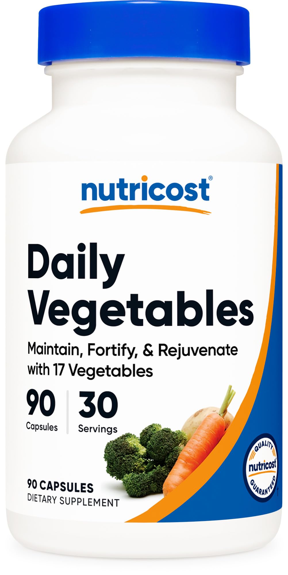 Nutricost Daily Vegetables bottle front view
