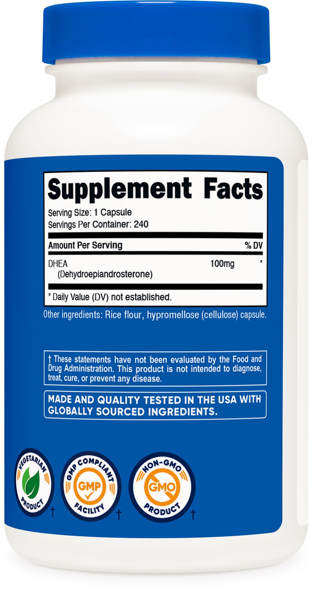 Manufacturing facility for Nutricost GMP and FDA standards