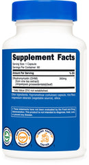 Vegan-friendly, gluten-free Nutricost DHM capsules