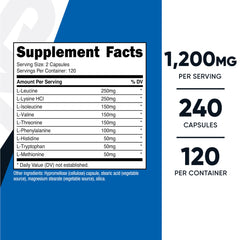 Nutricost EAA packaging artwork