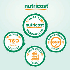 GMP compliant facility and third-party testing certification for Nutricost empty capsules