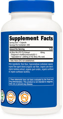 Manufactured in NSF Certified, GMP Compliant, FDA Registered Facility