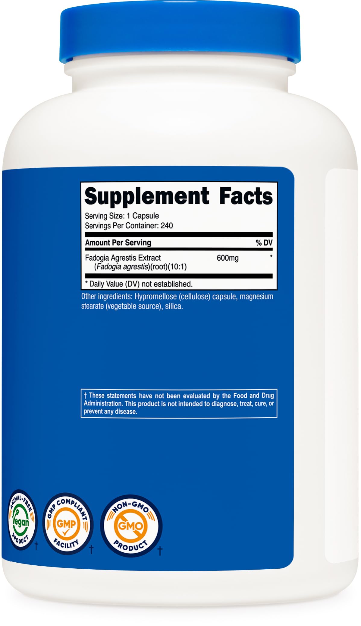 NSF certified, GMP compliant facility