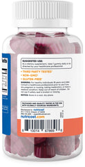 Nutricost Folic Acid Gummies ingredients label