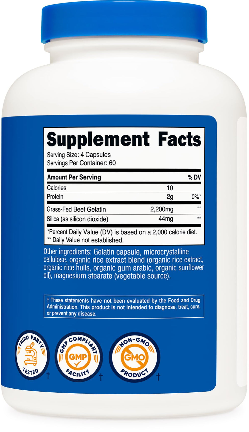 NSF Certified GMP Compliant FDA Registered facility imagery