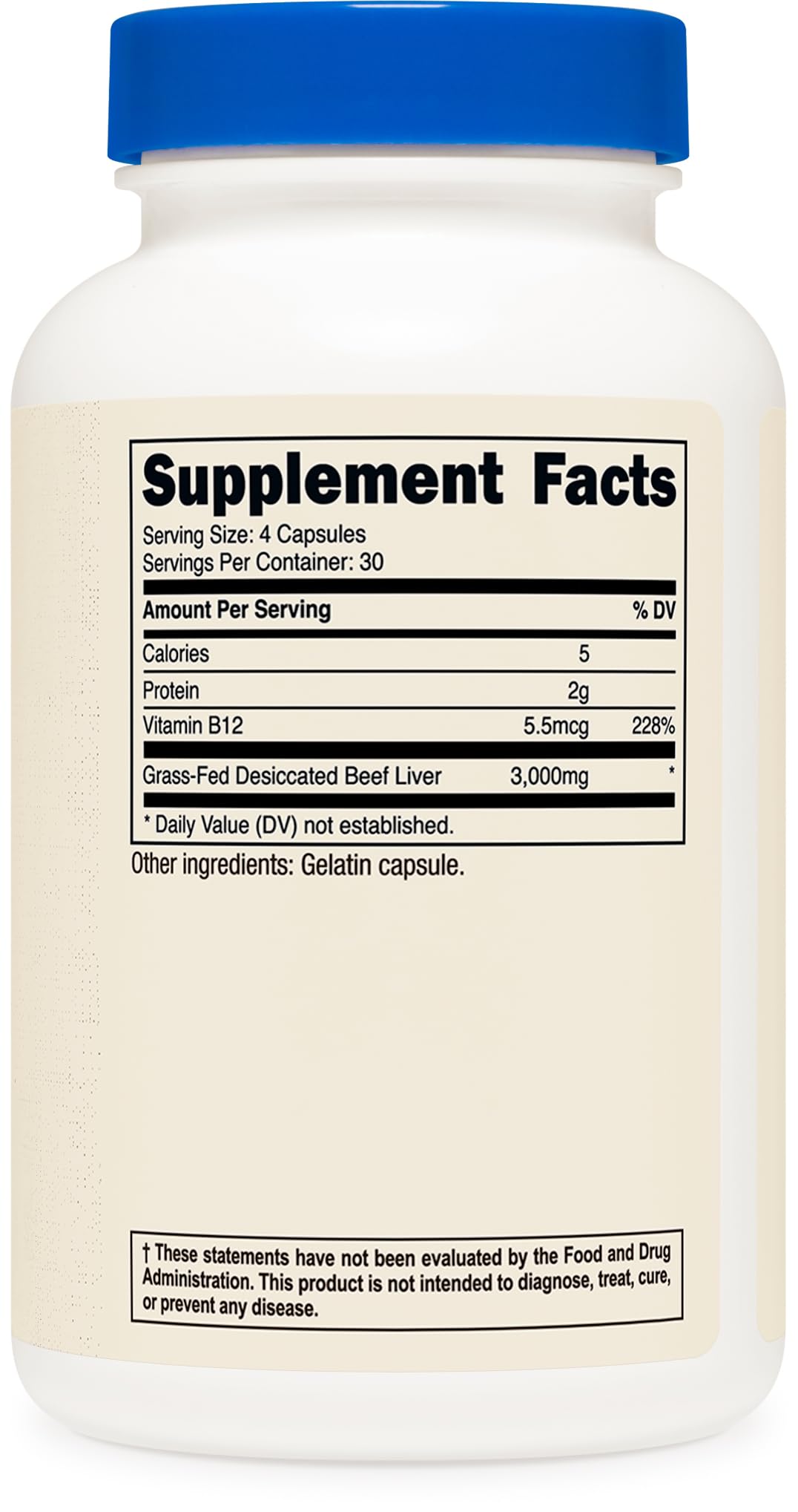 Manufactured in GMP-compliant facility for Nutricost liver capsules