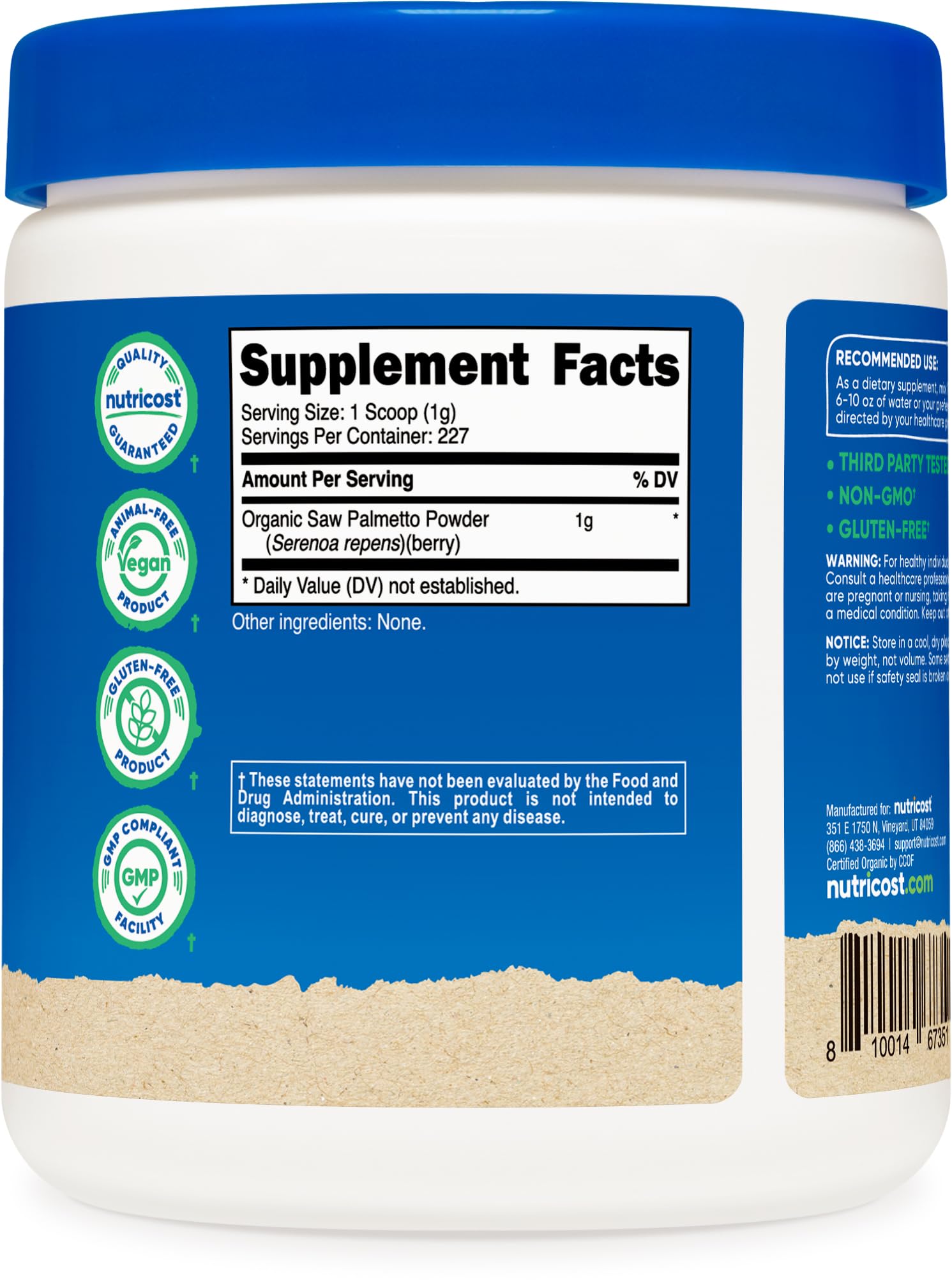 Manufactured in a GMP-compliant FDA registered facility