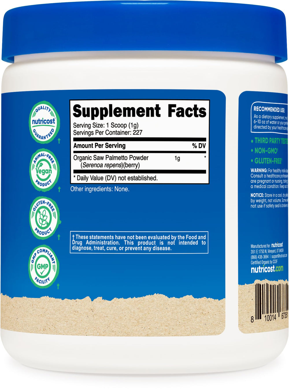 Manufactured in a GMP-compliant FDA registered facility