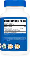 Nutricost Grapefruit Seed Extract packaging and bottle