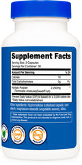 Facility logos showing NSF Certified, GMP Compliant, and FDA Registered